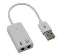 Звуковая карта USB внешняя (на проводе)