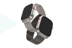 Ремешок для Apple Watch HOCO AS101 Миланский двухсекционный магнитный ремешок с петлей для часов iWatch (42/44/45/49 мм) серебристый
