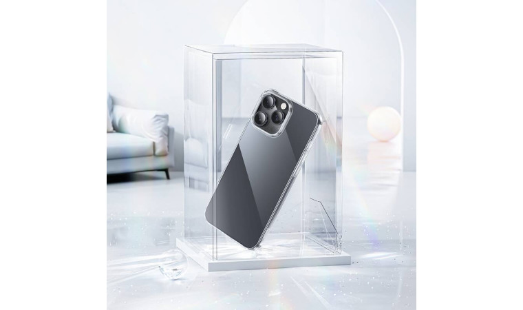 Чехол для телефона iPhone 16 Pro Max HOCO Light series TPU case тонкий (прозрачный) Чехол для телефона iPhone 16 Pro Max HOCO Light series TPU case тонкий (прозрачный)