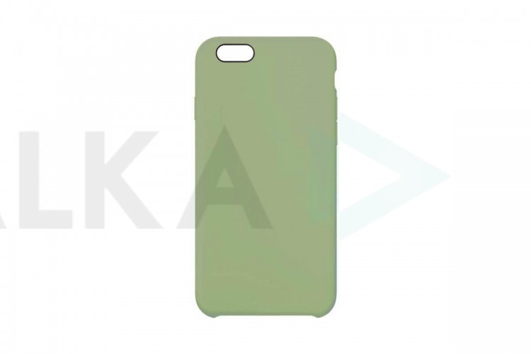 Чехол для iPhone 6 Plus/6S Plus Silicone Case Soft Touch (салатовый)