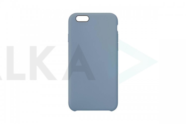 Чехол для iPhone 6 Plus/6S Plus Silicone Case Soft Touch (светло-синий)