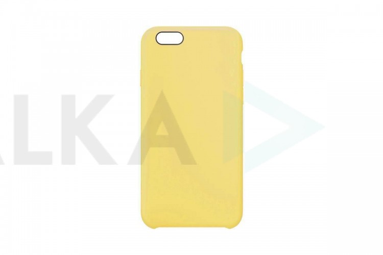 Чехол для iPhone 6 Plus/6S Plus Silicone Case Soft Touch (желтый) 4