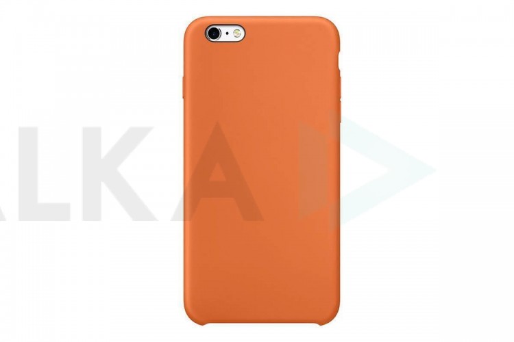 Чехол для iPhone 6 Plus/6S Plus Silicone Case Soft Touch (персиковый)