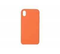 Чехол для iPhone ХS Max Silicone Case Soft Touch (персиковый)