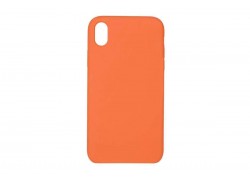 Чехол для iPhone ХS Max Silicone Case Soft Touch (персиковый)