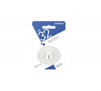 Флешка USB 2.0 Smartbuy 32GB LARA White (SB32GBLARA-W)