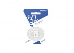 Флешка USB 2.0 Smartbuy 32GB LARA White (SB32GBLARA-W)