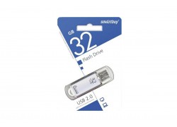 Флешка USB 2.0 Smartbuy 32GB V-Cut Blue (SB32GBVC-B)