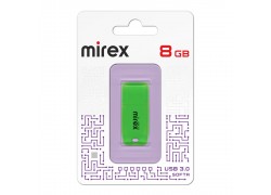 Флешка USB 3.0 Mirex SOFTA GREEN 8GB (ecopack)