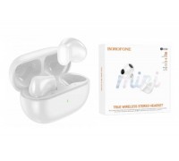 Наушники вакуумные беспроводные BOROFONE BW39 Enjoy true wireless BT headset Bluetooth (белый)