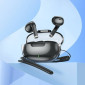 Наушники вакуумные беспроводные BOROFONE BW46 Ice flake true wireless BT headset Bluetooth (фиолетовый)