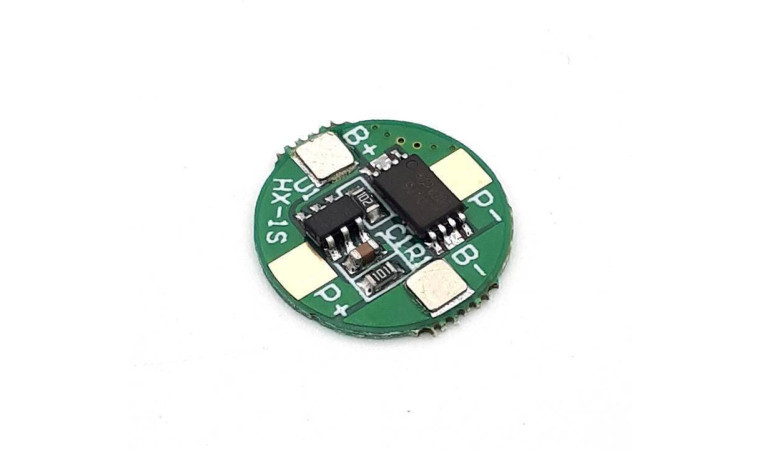Контроллер заряда-разряда PCM 1S 3.7V 2,5A (Li-Ion) с никелевой лентой Контроллер заряда-разряда PCM 1S 3.7V 2,5A (Li-Ion) с никелевой лентой