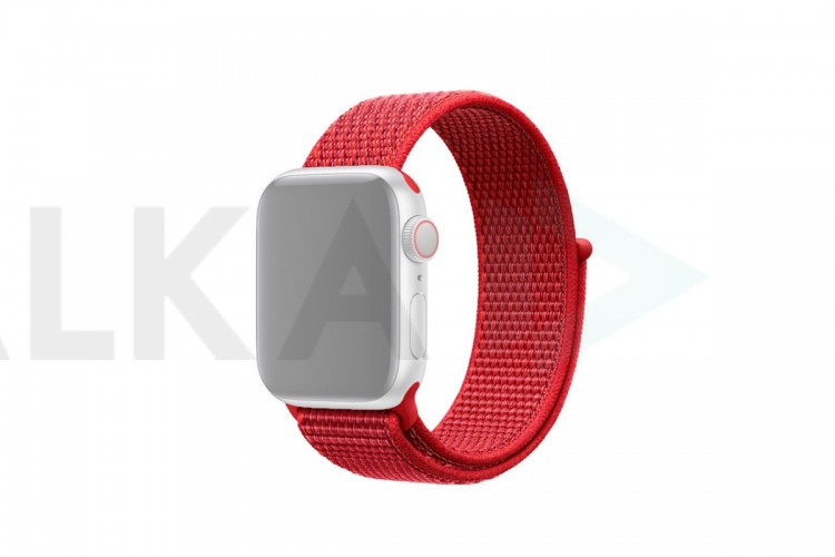 Ремешок нейлоновый EVA для Apple Watch 38/40 mm красный