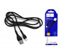 Кабель USB - MicroUSB HOCO X37 2,4A (черный) 1м