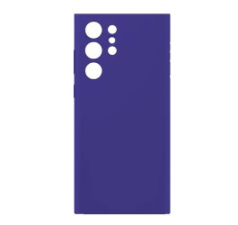 Чехол для Samsung S23 Plus тонкий (синий)