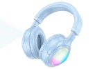 Наушники мониторные беспроводные HOCO W48 Focus BT headphones Bluetooth (синий)