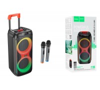 Активная напольная акустика HOCO HA7 Leader wireless dual-mic outdoor BT speaker (черный)