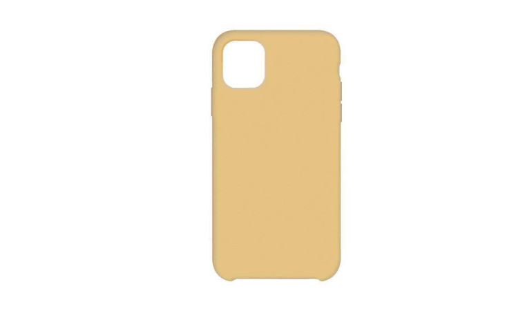 Чехол для iPhone 11 Pro (5.8) Silicone Case Soft Touch (бледно-желтый) 51