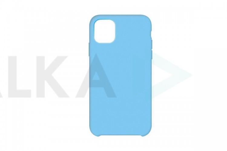 Чехол для iPhone 11 Pro Max (6.5) Silicone Case Soft Touch (голубой) 16