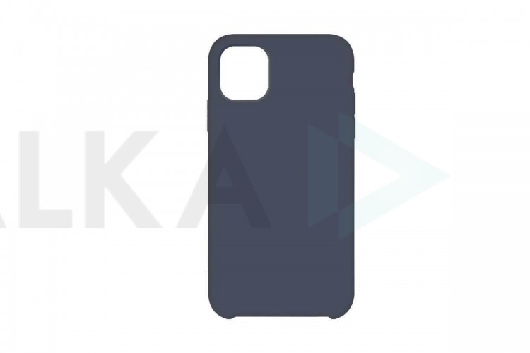 Чехол для iPhone 11 Pro Max (6.5) Silicone Case Soft Touch (темно-синий) 8