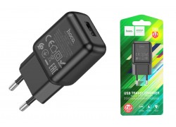 Сетевое зарядное устройство USB HOCO C96A (черный)