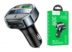 FM-Модулятор HOCO E70 PD30W + QC3.0 car BT FM transmitter