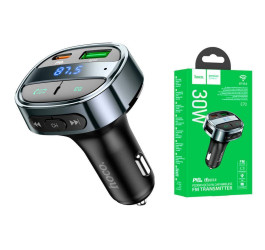 FM-Модулятор HOCO E70 PD30W + QC3.0 car BT FM transmitter