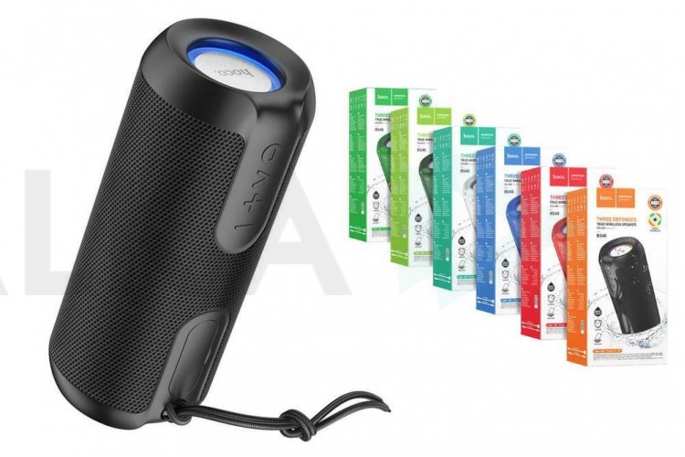 Портативная беспроводная колонка HOCO BS48 Artistic sports BT speaker (черный)