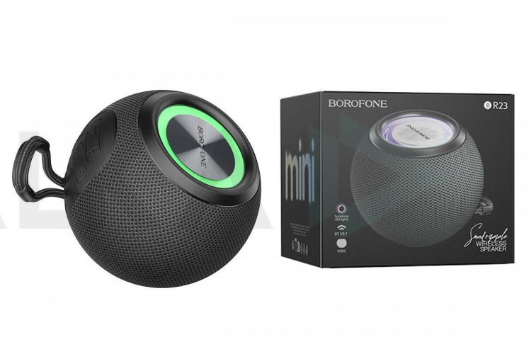 Портативная беспроводная колонка BOROFONE BR23 Sound ripple BT (черный)
