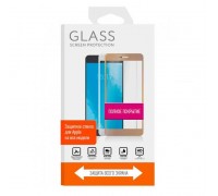 Защитное стекло дисплея iPhone 12 (6.1) 10D (тех. уп.) "Рисунок единорог" (черный)