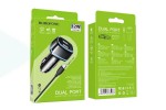 Автомобильное зарядное устройство АЗУ 2USB + кабель Type-C BOROFONE BZ14 Max 2400 mAh (черный)
