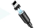 Кабель USB - Lightning BOROFONE BX41, 2,4A (черный) 1м (магнитный)