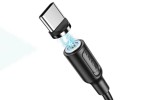 Кабель USB - USB Type-C BOROFONE BX41, 3A (черный) 1м (магнитный)