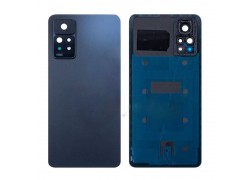 Задняя крышка для Xiaomi Redmi Note 11 Pro 4G (2201116TG)/ 11 Pro 5G (2201116SG) + стекло камеры (черный) HQ 
