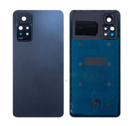 Задняя крышка для Xiaomi Redmi Note 11 Pro 4G (2201116TG)/ 11 Pro 5G (2201116SG) + стекло камеры (черный) HQ