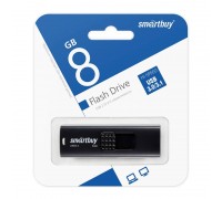 Флешка USB 3.0 SmartBuy 8GB Fashion Black (SB008GB3FSK)