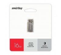 Флешка USB 2.0 Smartbuy MU30 Metal 16GB (SB016GBMU30)