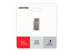 Флешка USB 2.0 Smartbuy MU30 Metal 16GB (SB016GBMU30)