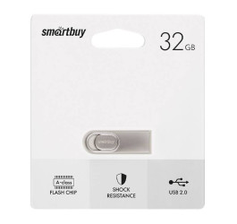 Флешка USB 2.0 SmartBuy M3 Metal 32GB (SB32GBM3)