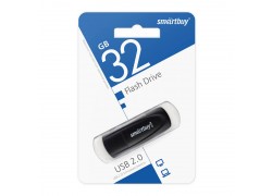 Флешка USB 2.0 SmartBuy Scout Black 32GB (SB032GB2SCK)