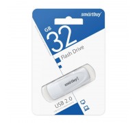 Флешка USB 2.0 SmartBuy Scout White 32GB (SB032GB2SCW)