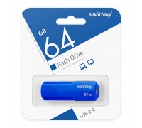 USB 2.0 накопитель SmartBuy 64GB CLUE Blue (SB64GBCLU-BU)