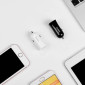 Автомобильное зарядное устройство АЗУ 2USB + кабель Lightning HOCO Z12 3100mAh (белый)