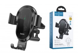 Держатель автомобильный для телефона HOCO CA105 Guide three-axis wireless charging car holder черный