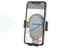 Держатель автомобильный для телефона HOCO CA105 Guide three-axis wireless charging car holder черный