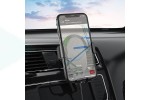 Держатель автомобильный для телефона HOCO CA105 Guide three-axis wireless charging car holder черный