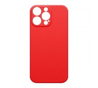 Чехол силиконовый для iPhone 15 (6,1) тонкий (красный)