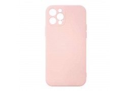 Чехол силиконовый для iPhone 15 (6,1) тонкий (розовый)