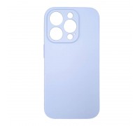 Чехол силиконовый для iPhone 15 (6,1) тонкий (сиреневый)