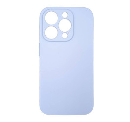 Чехол силиконовый для iPhone 15 Plus (6,7) тонкий (сиреневый)